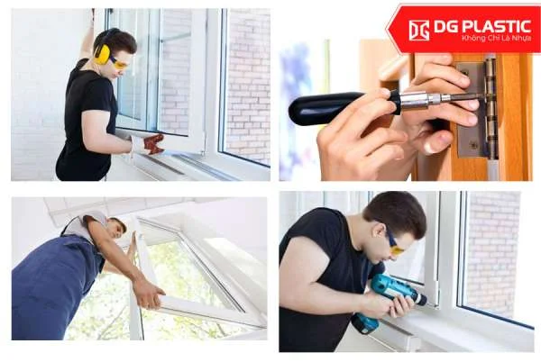 9 cách khắc phục cửa nhôm bị xệ