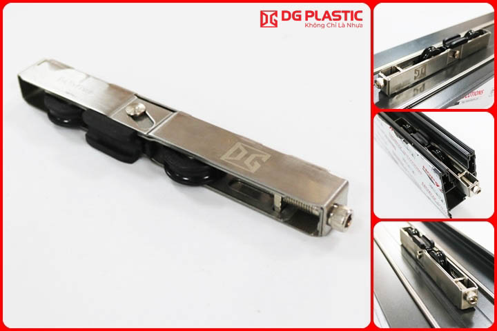 Bánh xe cửa lùa nhôm bền và có sức đỡ tốt trên thi trường